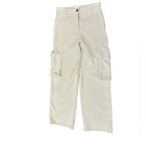 Aritzia Wilfred Free Khaki Cream Cargo Pants size 6